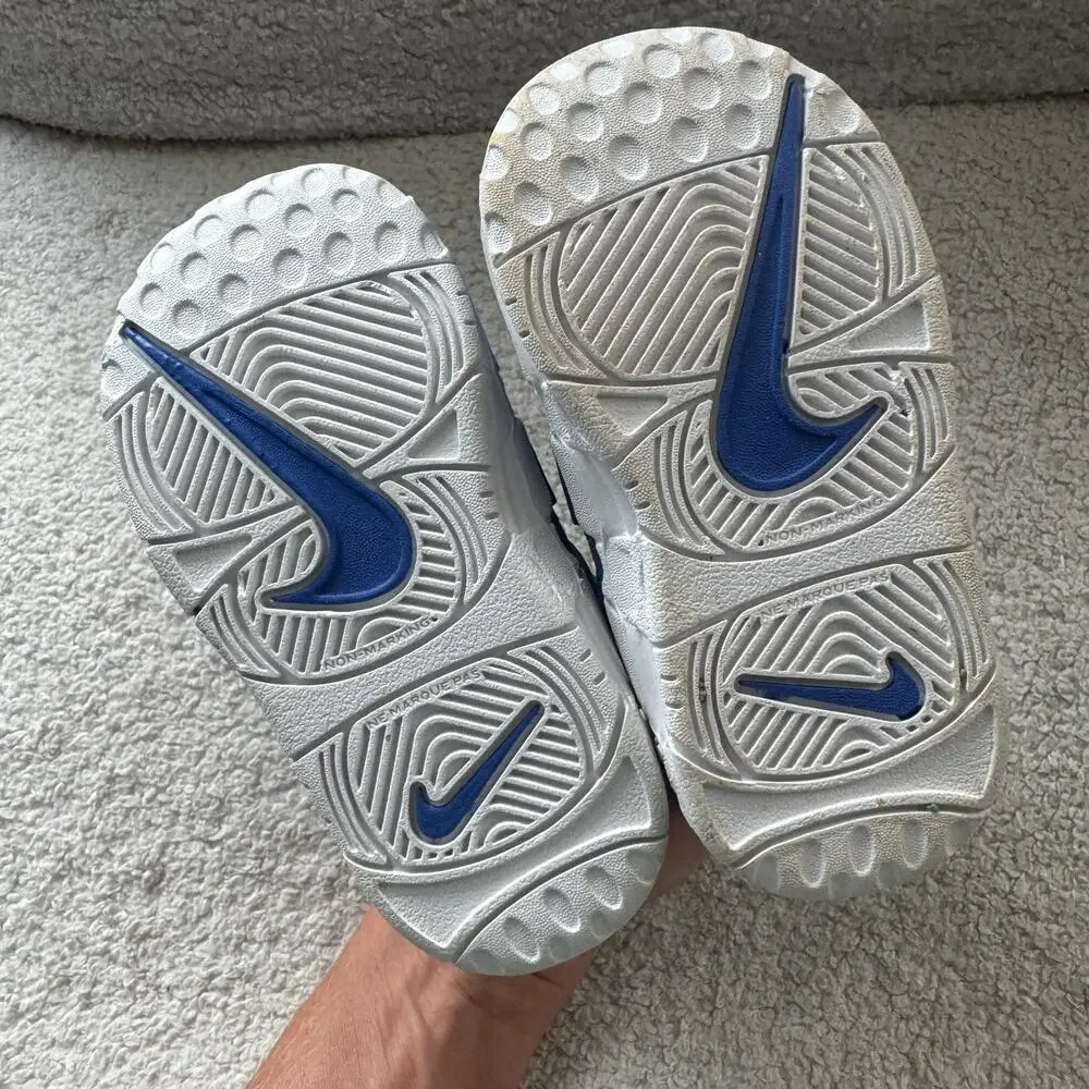 Nike Air More Uptempo Sneakers in Battle Blue